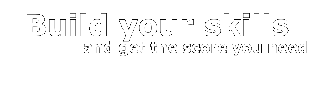 Build your skills and get the score you need on the GRE, GMAT, SAT, or ACT.